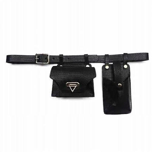 

Wjs torebka nerka z etui na telefon czarna r.80
