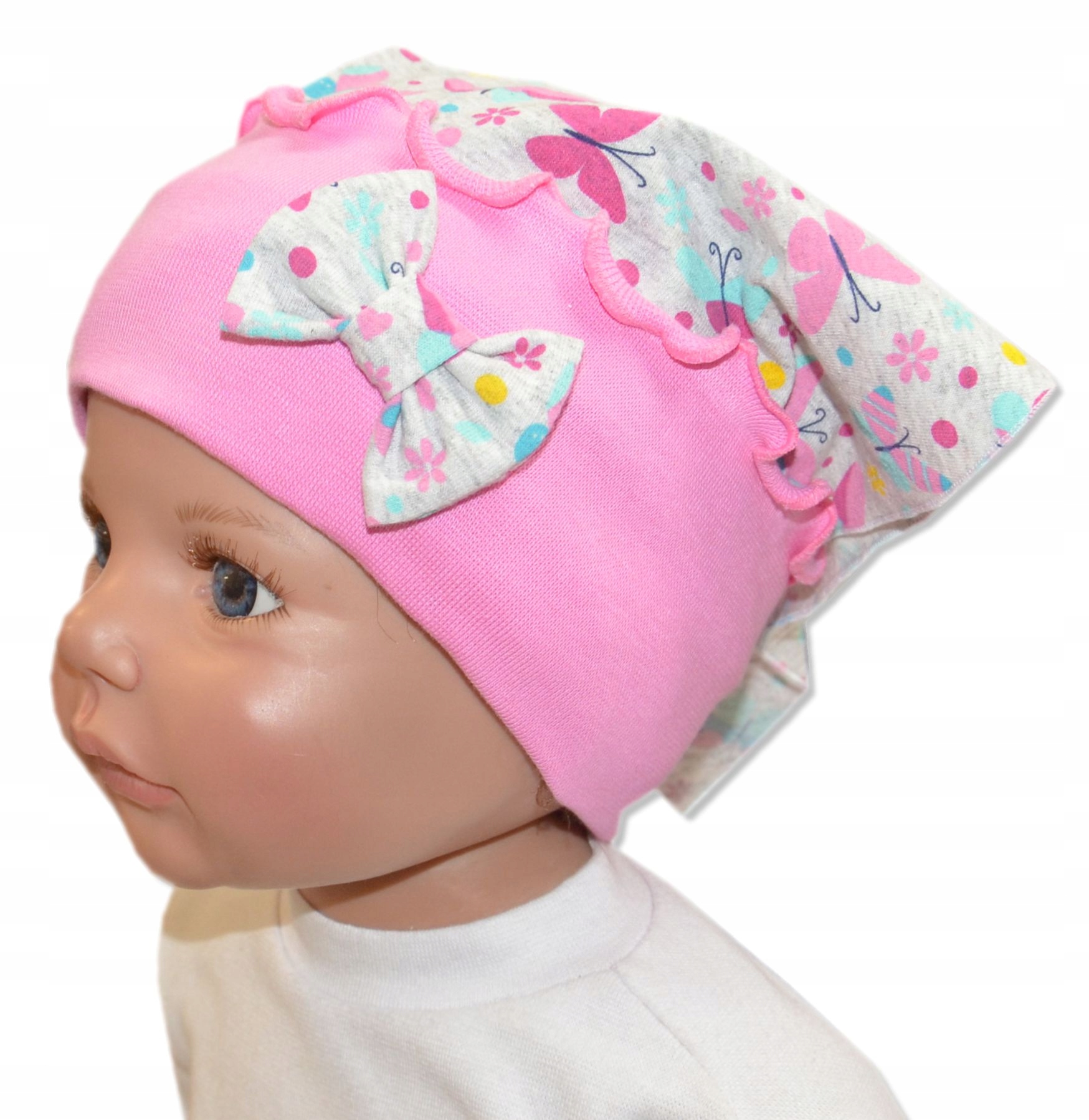 

chustka na opasce 46-52cm 10m-6 lat motylki
