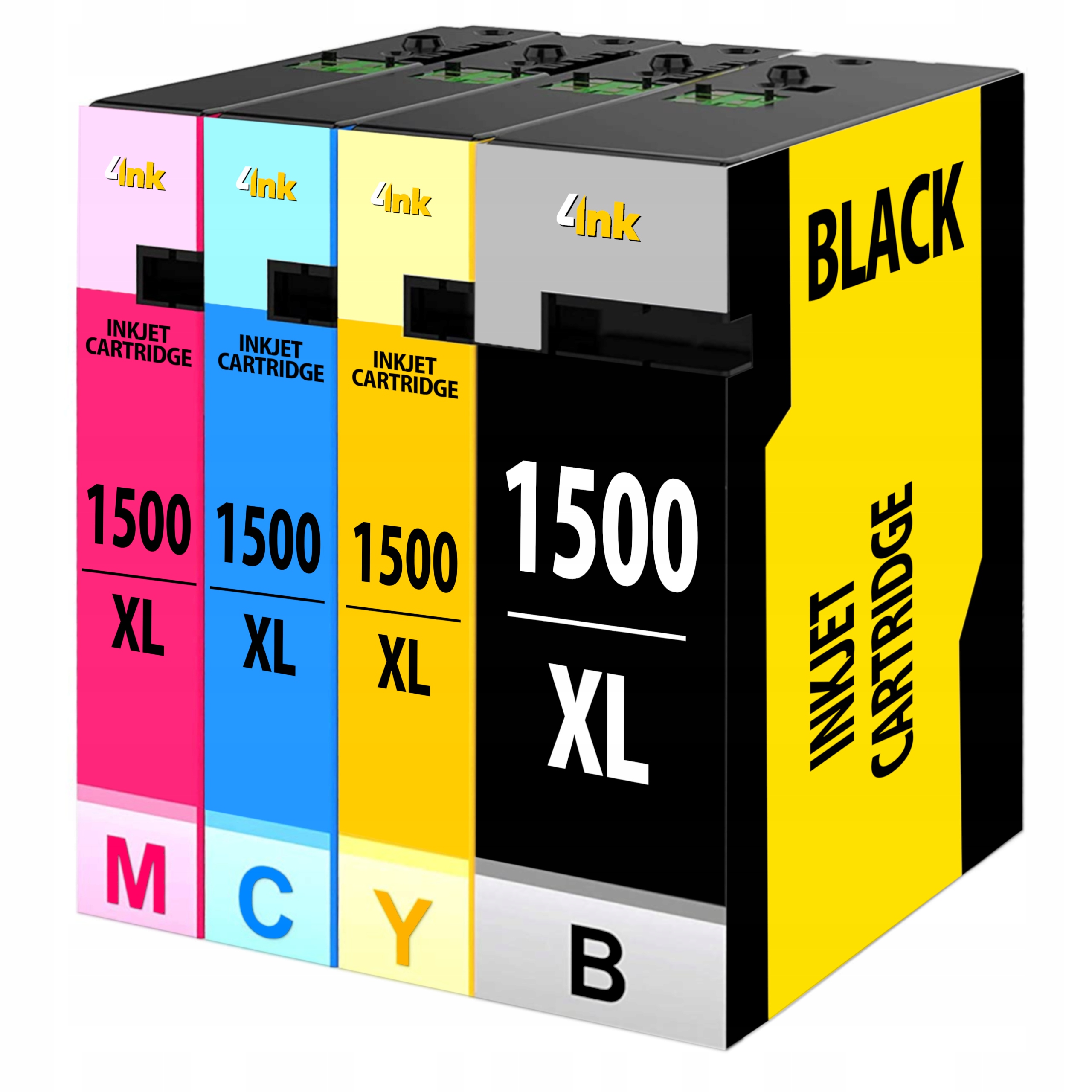 

4x Tusz PGI-1500 XL Do Canon Maxify MB2050 MB2155
