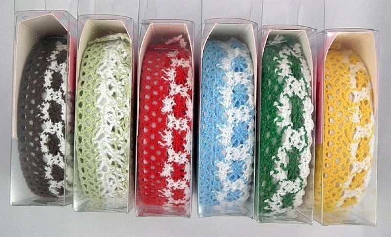 TAŚMA KORONKOWA SAMOPRZYLEPNA OZDOBNA MATERIAŁOWA Marka Artyk