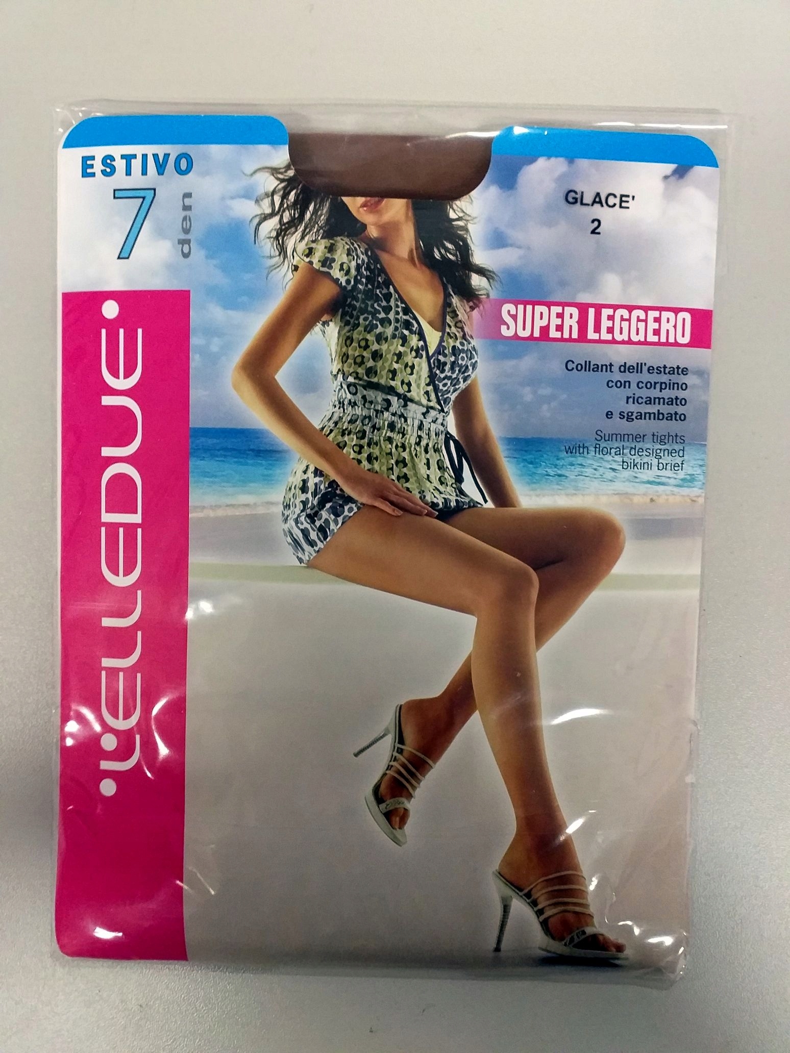 

Elledue Estivo 7 Rajstopy biodrówki Glace Roz.:2