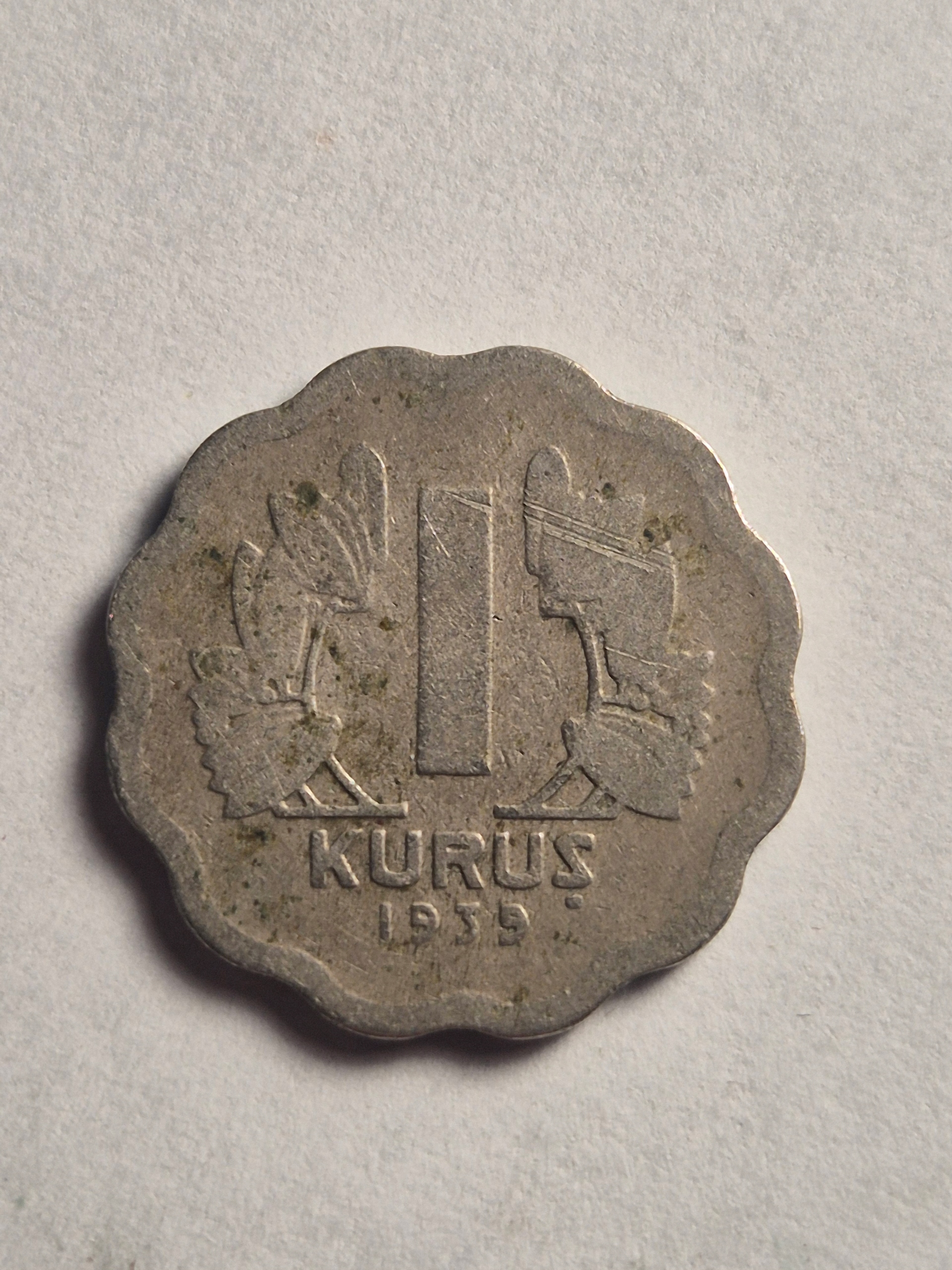 1 kurus 1939 Turcja