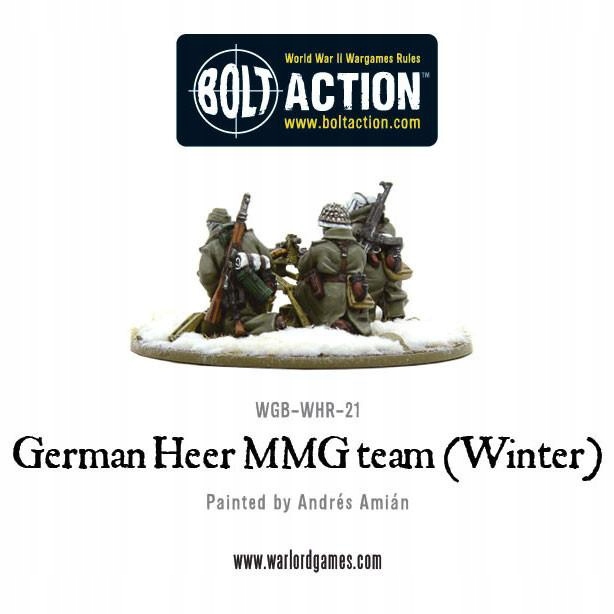 German Heer MMG team (Winter) Wydawca Warlord games