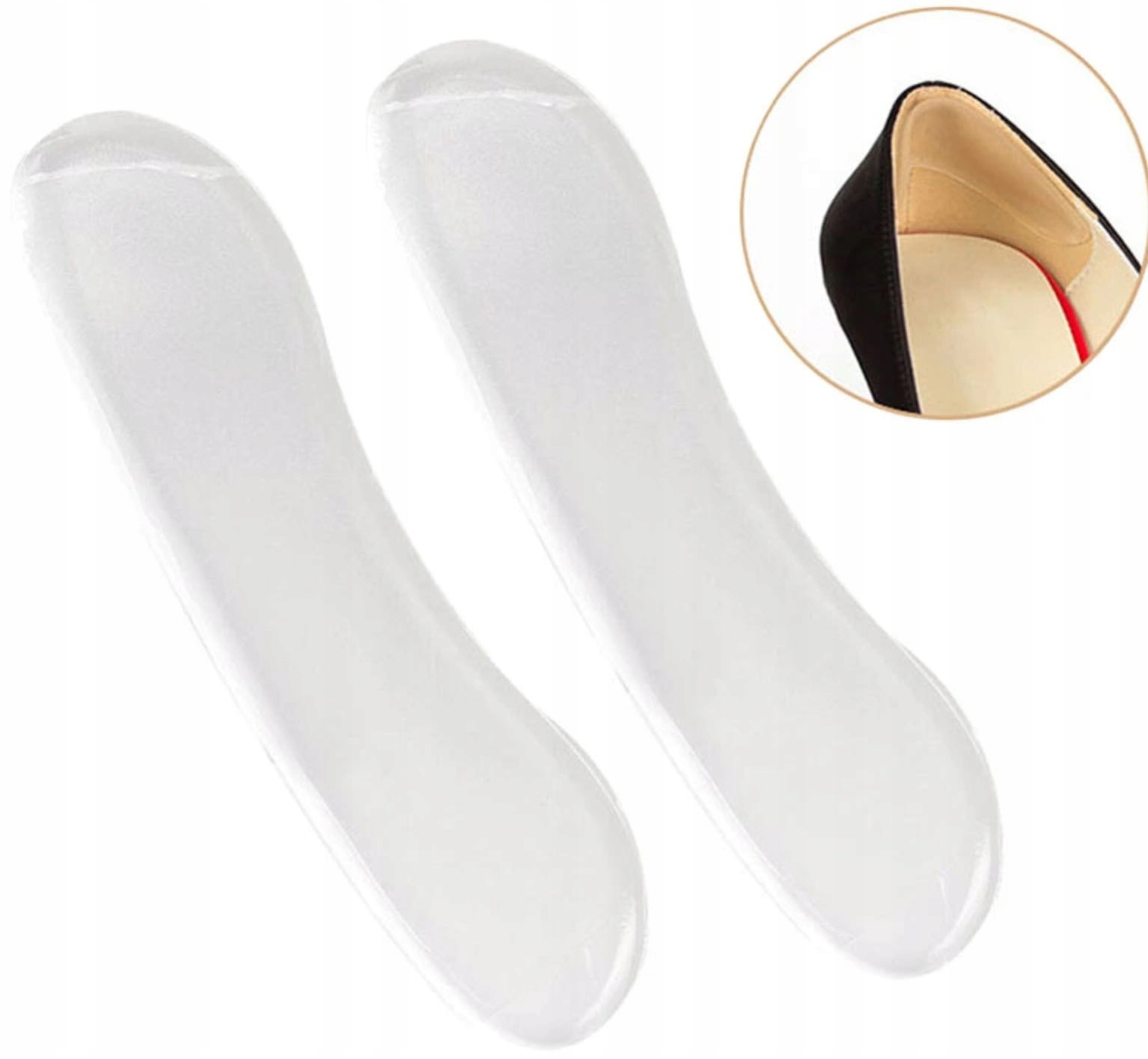 ZAPIĘTKI ŻELOWE DO BUTÓW- SAMOPRZYLEPNE- KOMPLET 2 SZTUKI Kod producenta 7443