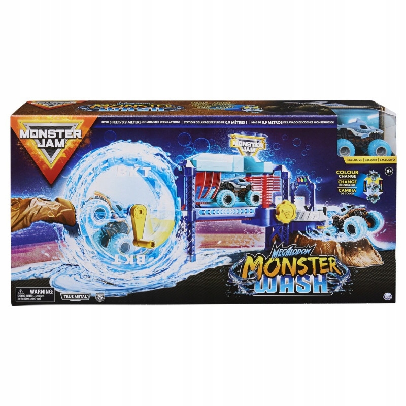 Spin Master Zestaw Supermyjnia Monster Jam auto 6060518