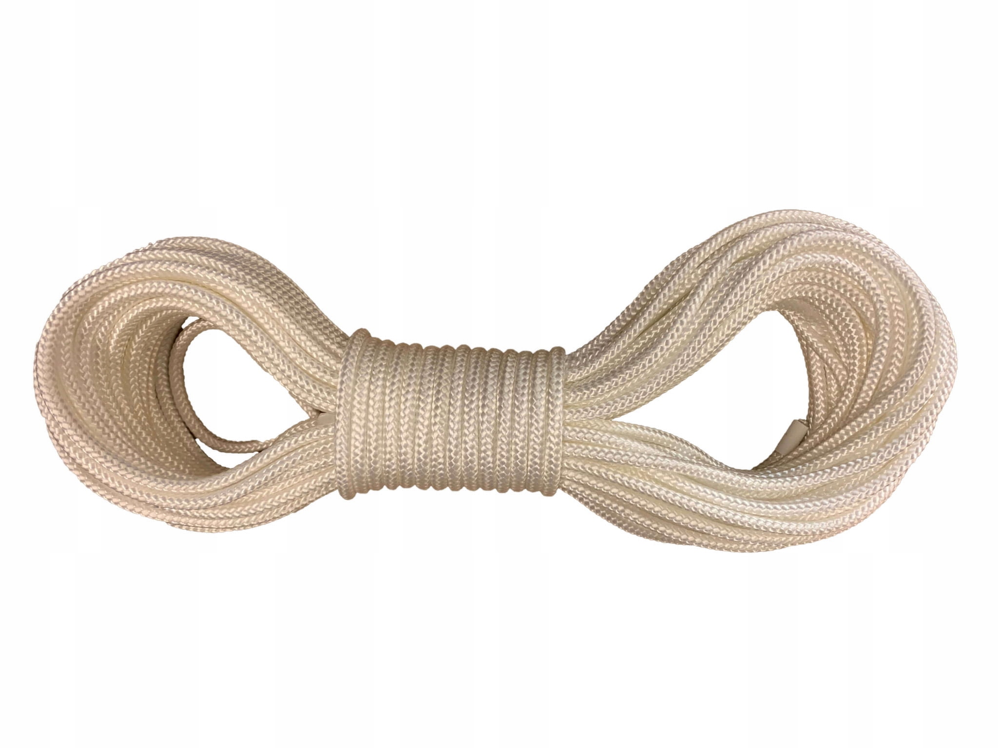 Lina Polipropylenowa Pleciona z rdzeniem 5 mm 75 m 350 kg Biała