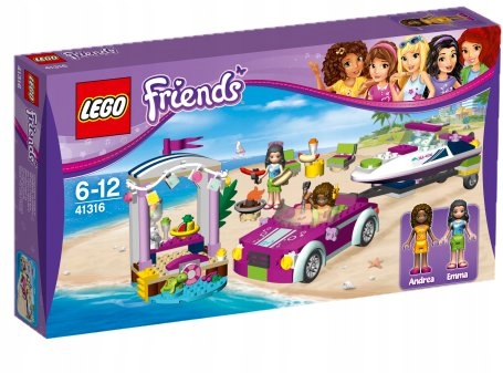 Lego Friends 41316 Transportér Motorových Člunů Andrei Gd
