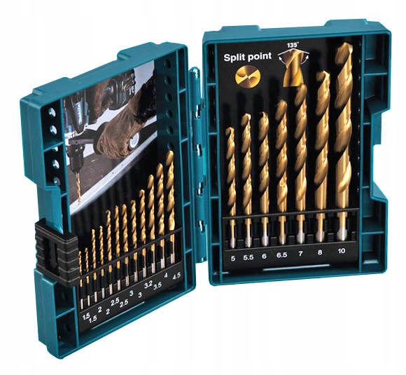 

Makita B-67795 Zestaw Wierteł Do Metalu Hss 19szt.