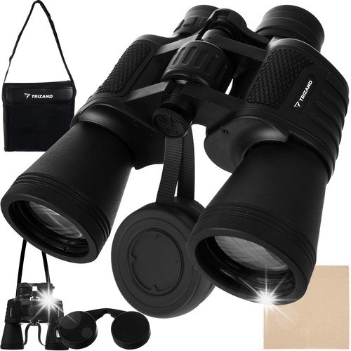 Lovecký dalekohled Silný taktický vojenský zoom 10x50 Skleněná optika +Pouzdro