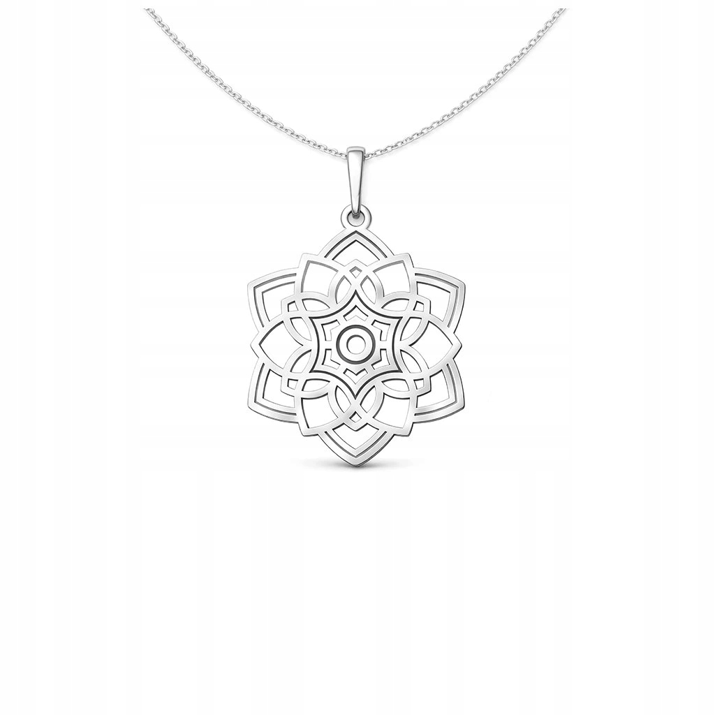 Stříbrný Přívěsek mandala