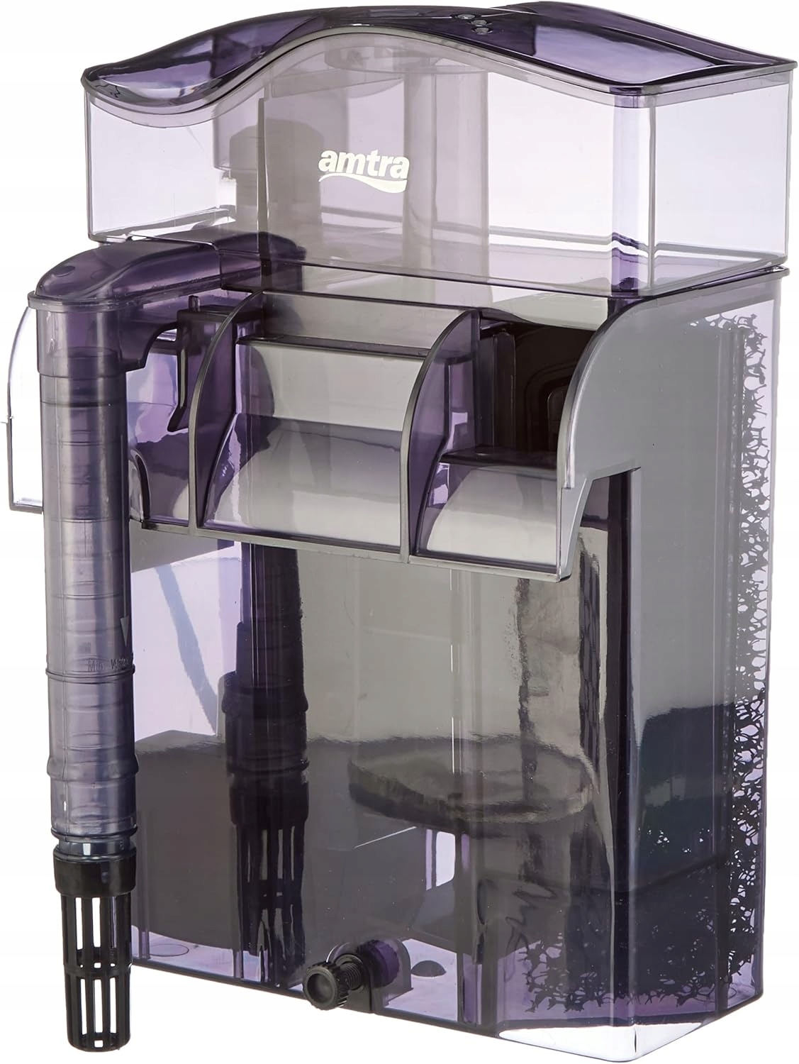 Amtra batohový skimmer do akvária 100L s aktivním uhlím a jehlovým rotorem