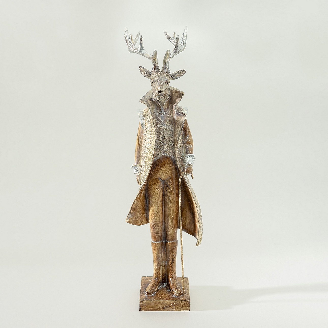 Dekoratívna figúrka Gentleman Deer 30x9x69 cm 17x17x61 cm