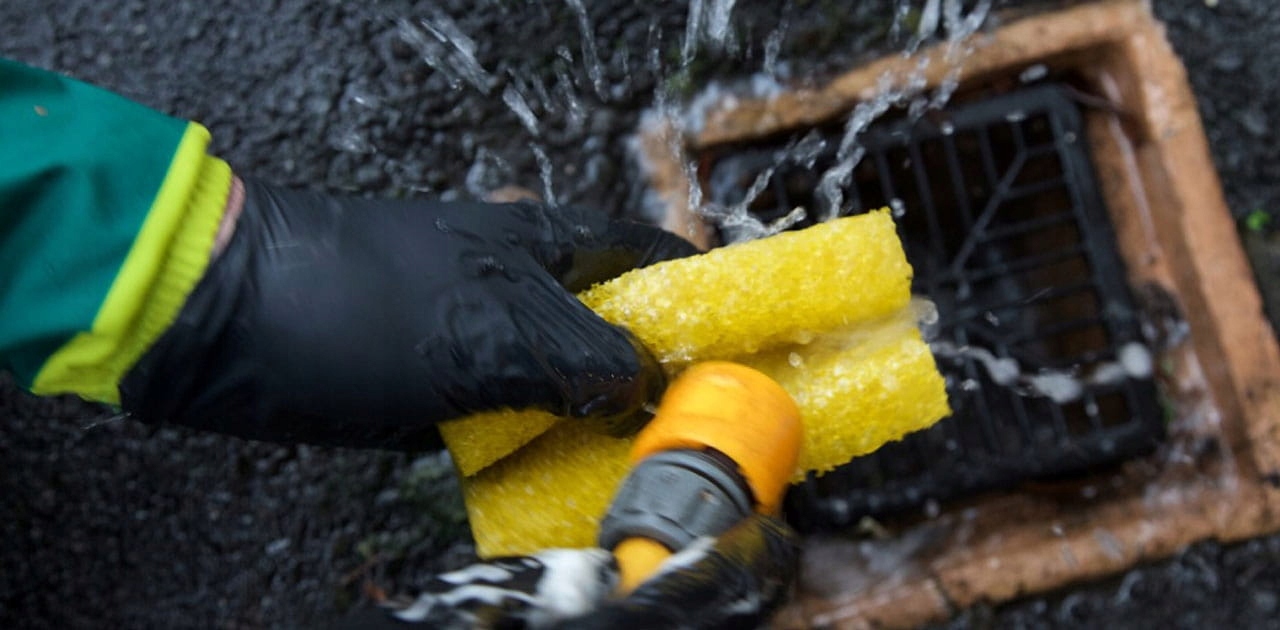 Gąbka Fenwick's do czyszczenia łańcucha rowerowego Model Chain Cleaning Sponge