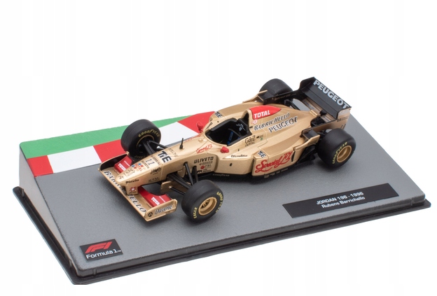 Jordánsko 196 Rubens Barrichello 1996 1:43 Altaya