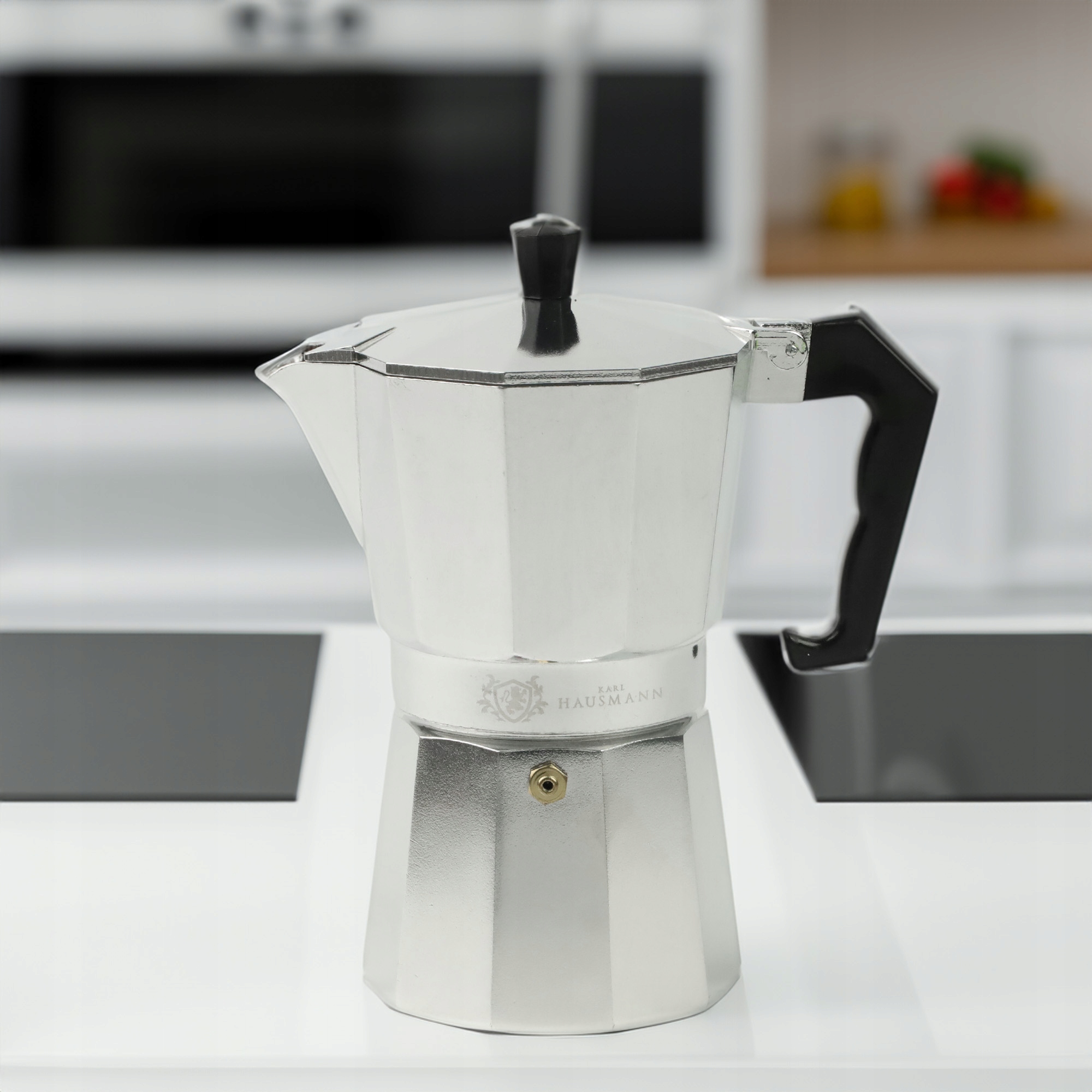 KAWIARKA ALUMINIOWA ZAPARZACZ DO KAWY KAFIETERKA WŁOSKA MOKA NA 6 FILIŻANEK