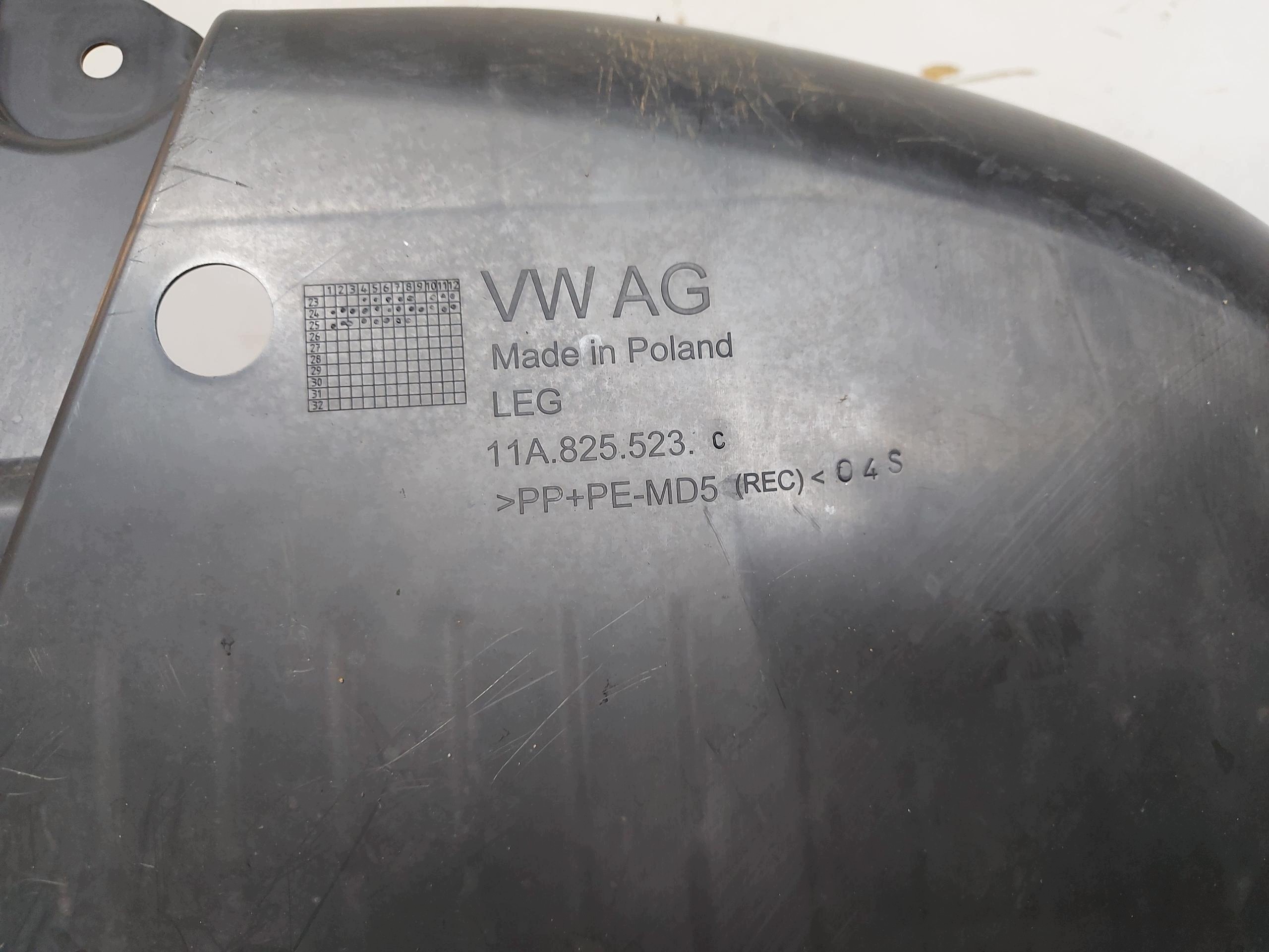 VW ID5 GTX 11E Blende Abdeckung Unterfahrschutz heck 11A825523C