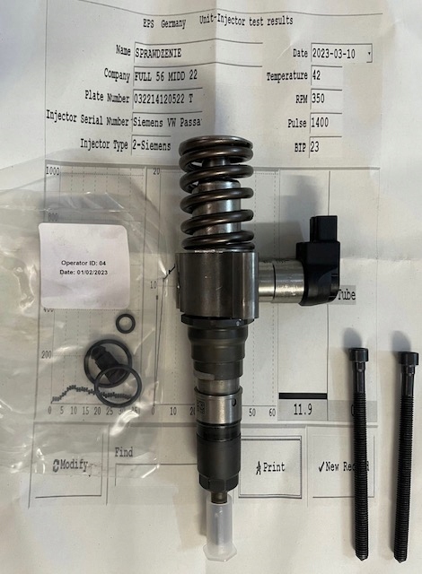 POMPOWTRYSK SIEMENS 03G130073T 2.0TDI BMN BMR BRD