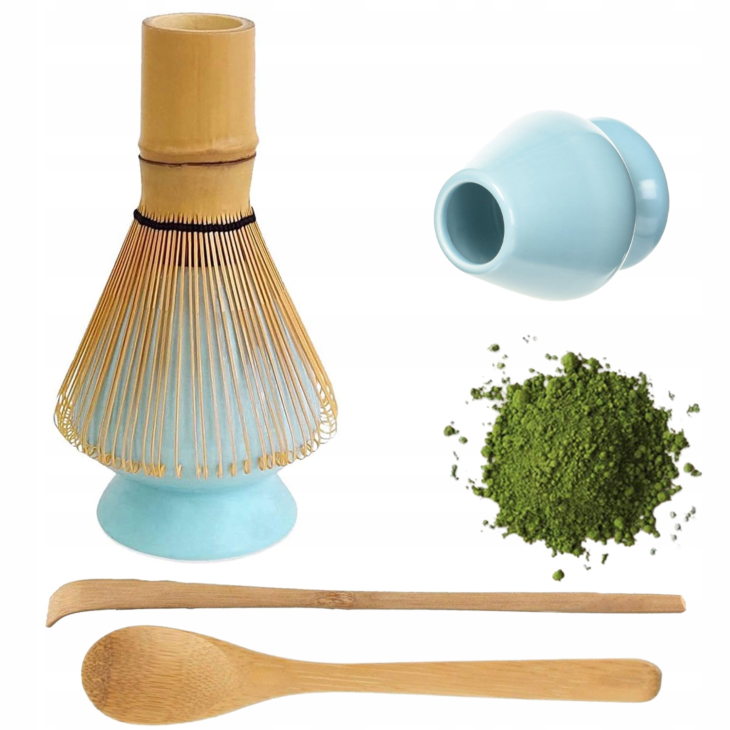 Držák Stojan Na Metlu Matcha Japonský Štětec Na Čaj Lžička