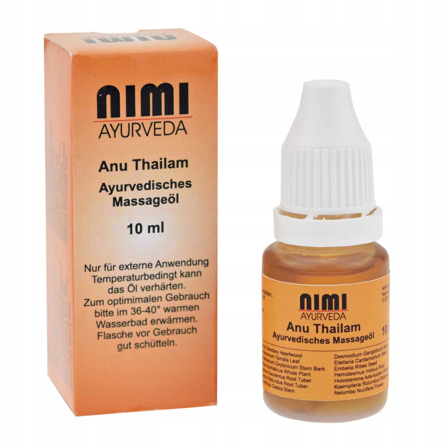 

Ajurwedyjski Olejek Do Nosa Anu Thailam 10ml Nimi