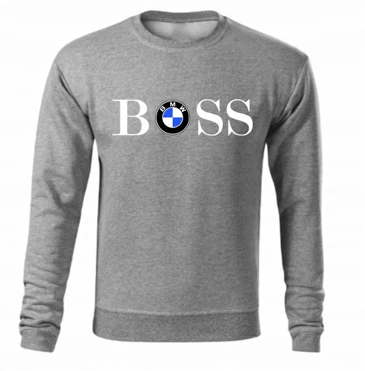 

Męska Bluza Bez Kaptura Boss Bmw Xs-xl Tu L