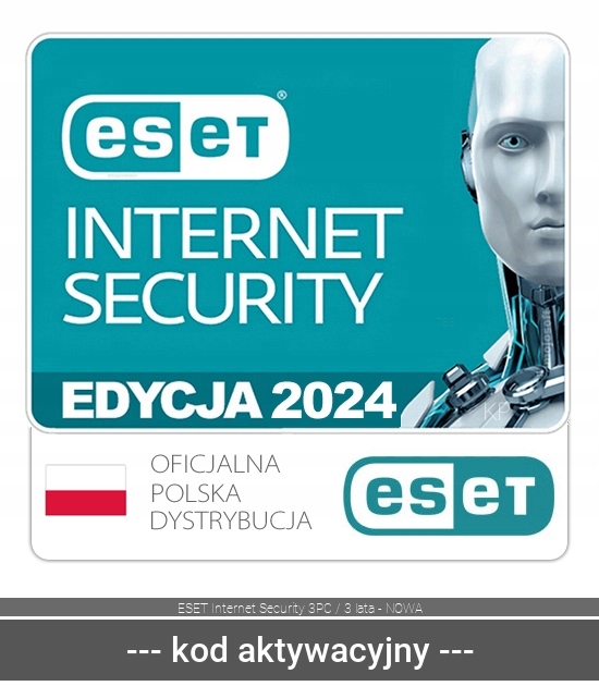 ESET Internet Security 3PC / 3 lata - NOWA