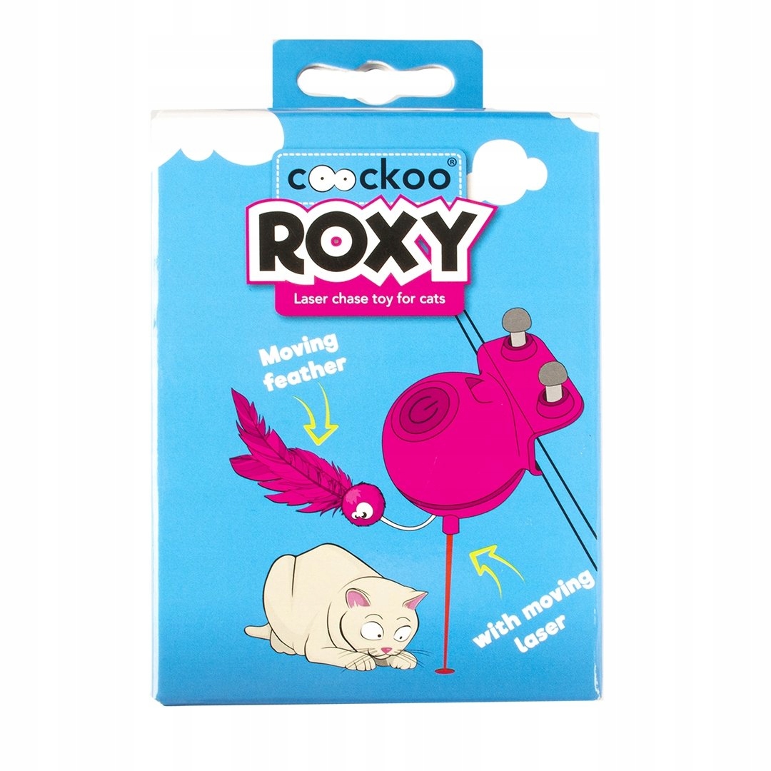 Levně Coockoo Roxy Laser Toy Pink 8x8x10.5 cm