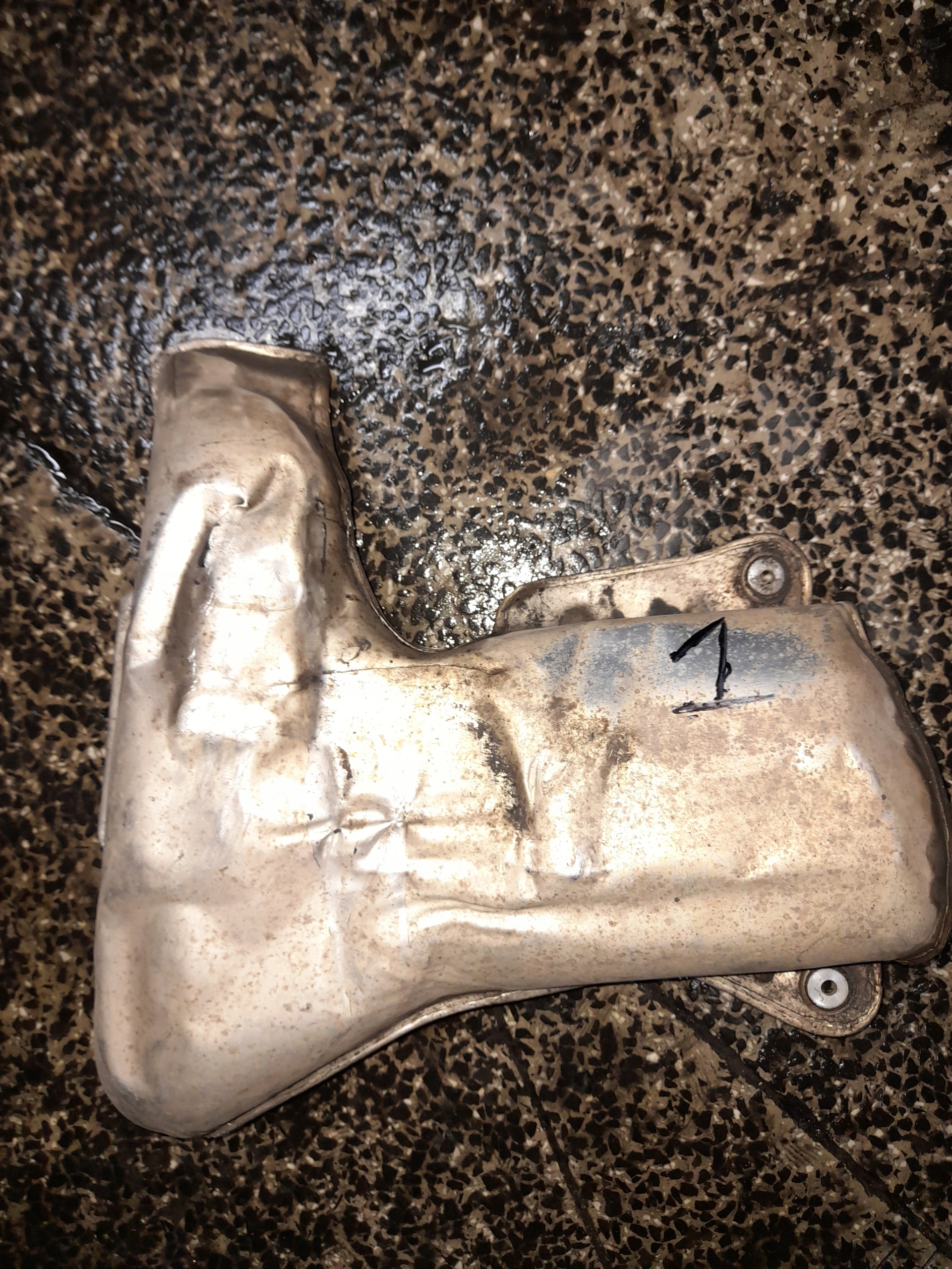 55182204 - КРИШКА КАТАЛІТИЧНОГО НЕЙТРАЛІЗАТОРА FIAT PANDA SEICENTO