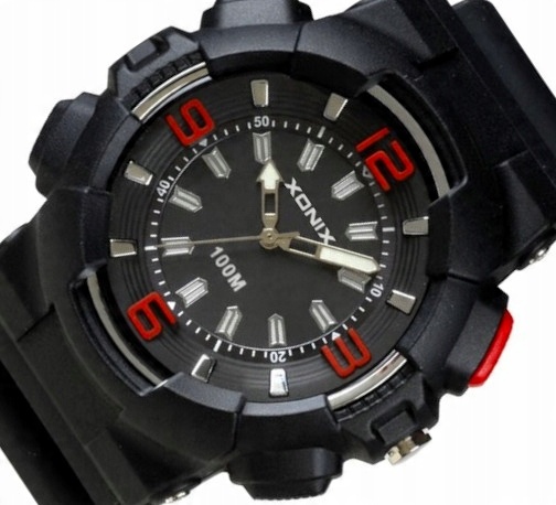 

Analogowy zegarek damski Xonix WR100m
