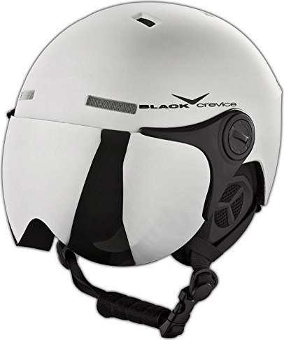 Lyžařská přilba Black Crevice Saalbach Matt Silver Black M 54-57 cm
