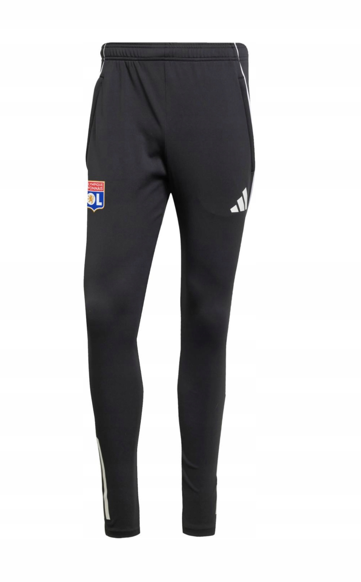 SPODNIE PIŁKARSKIE TRENINGOWE ADIDAS OLYMPIQUE LYON JL1899