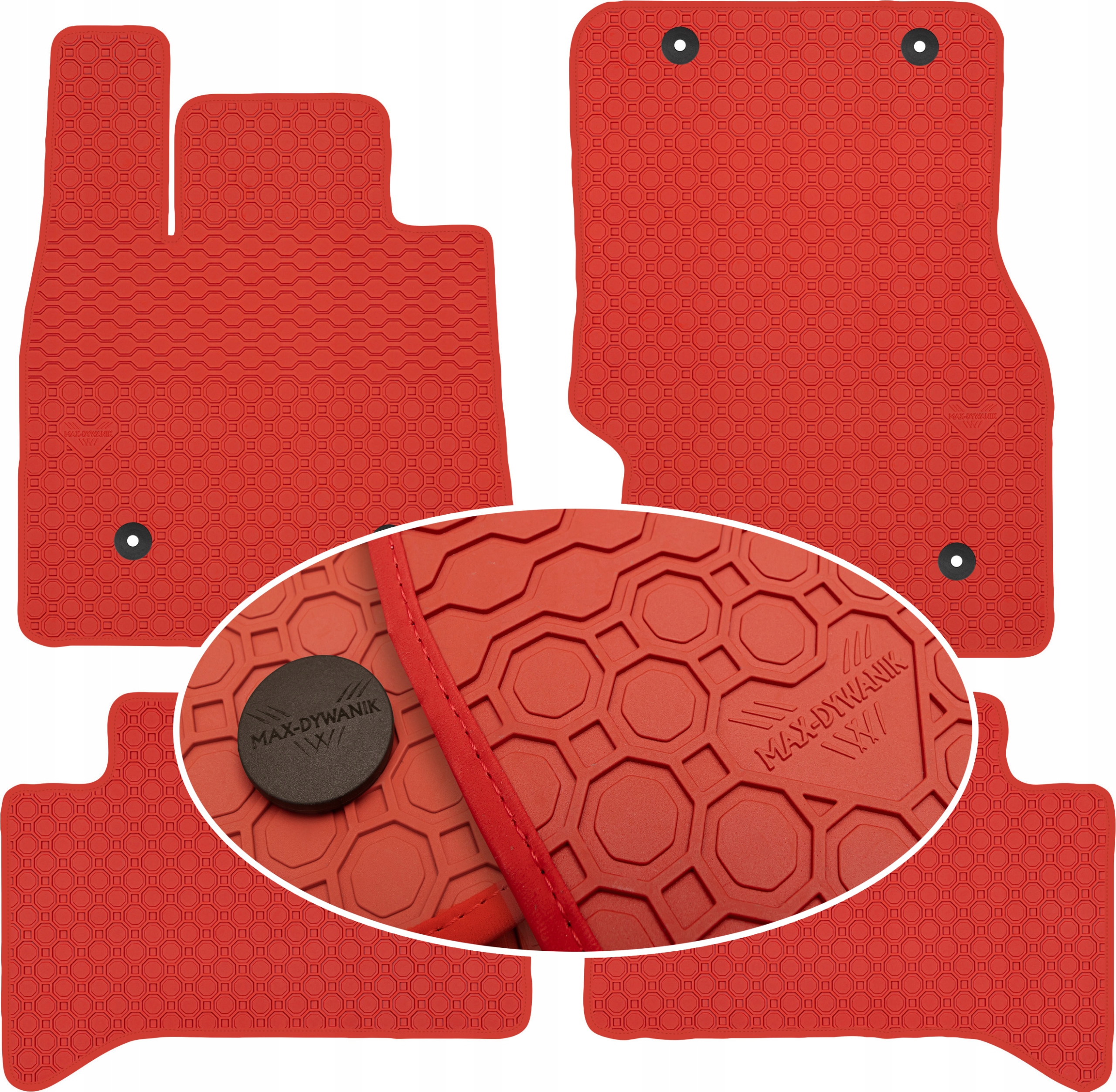 Alfa Romeo Stelvio 2016 Koberce Červené