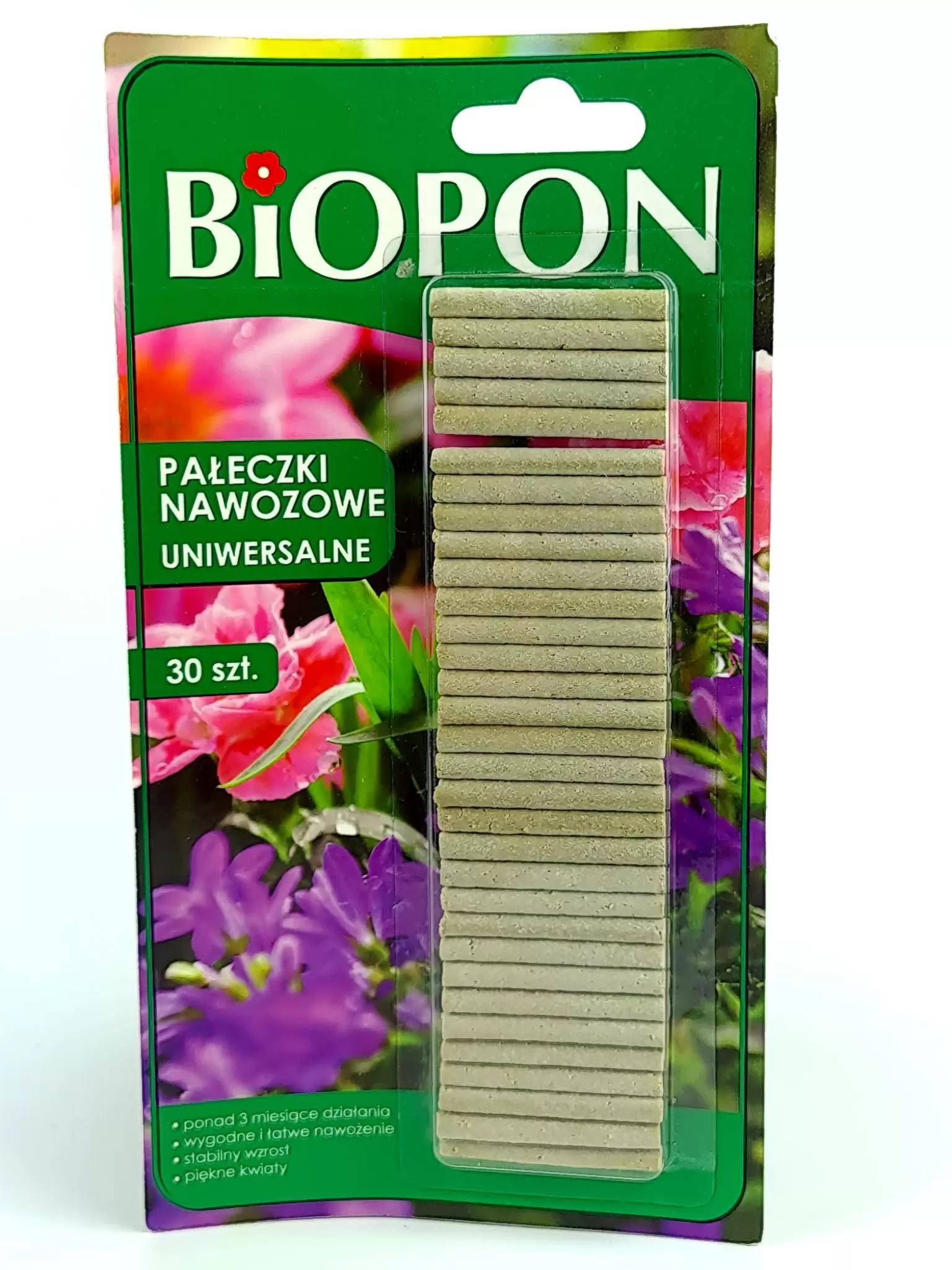 

Biopon Pałeczki nawozowe uniwersalne 30szt domowe