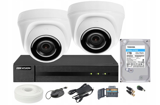 Sada monitorovania Full Hd Hikvision Hiwatch