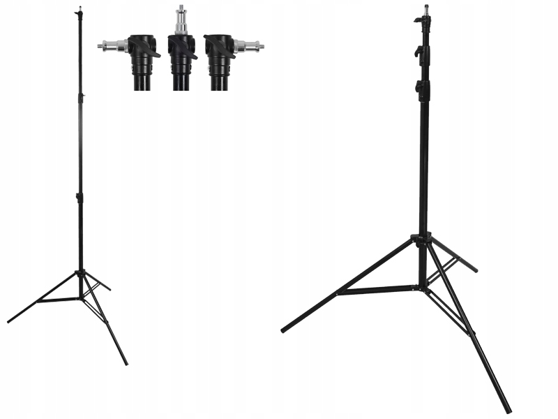 STUDYJNY STATYW OŚWIETLENIOWY 136 - 350 cm 808