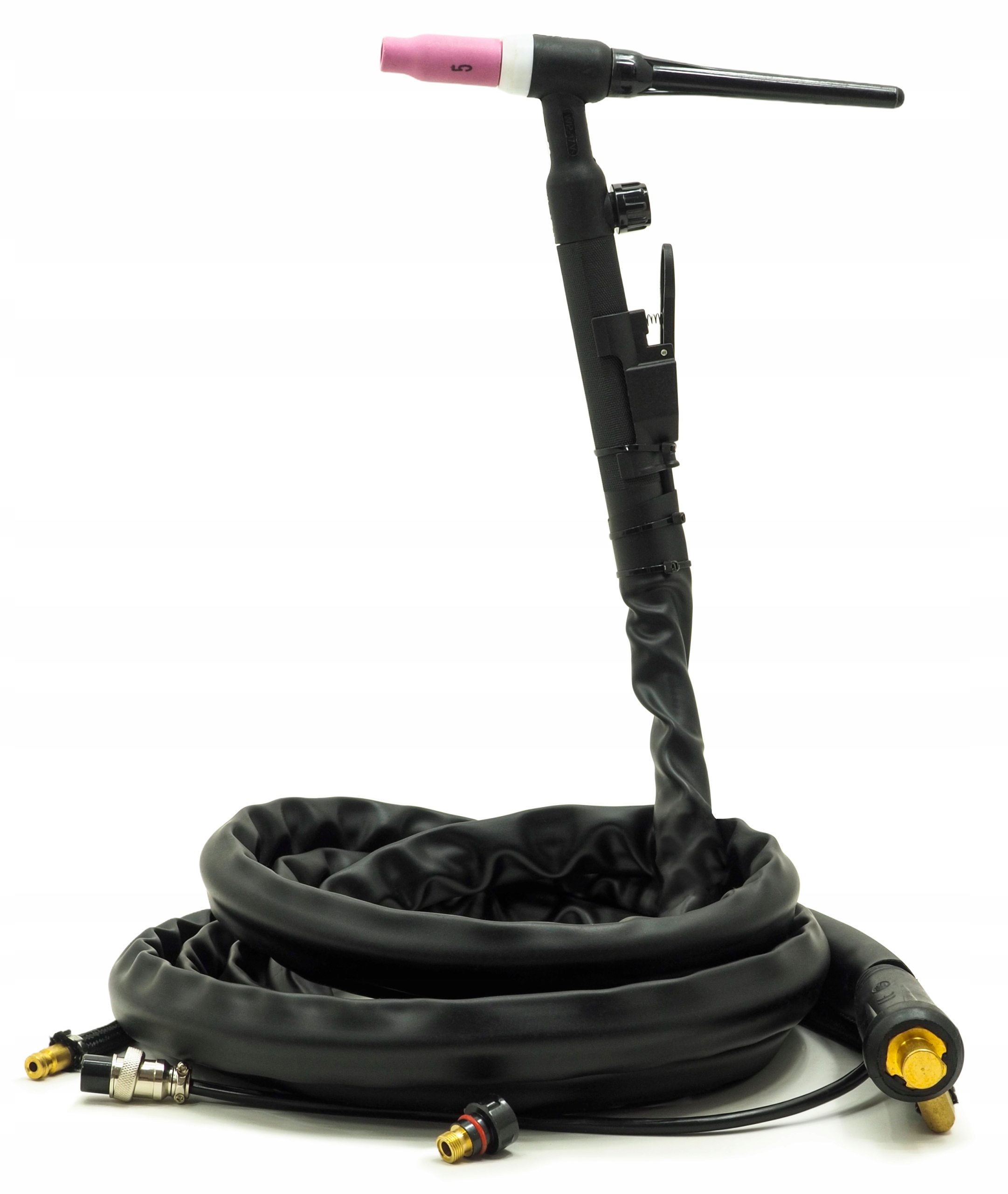 Tig svařovací držák ventilů SR-17V 4 m 35-50 Tig Lift Click tlačítko