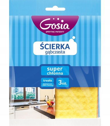 

Ścierka Gąbczasta, Chłonna 3 Szt.