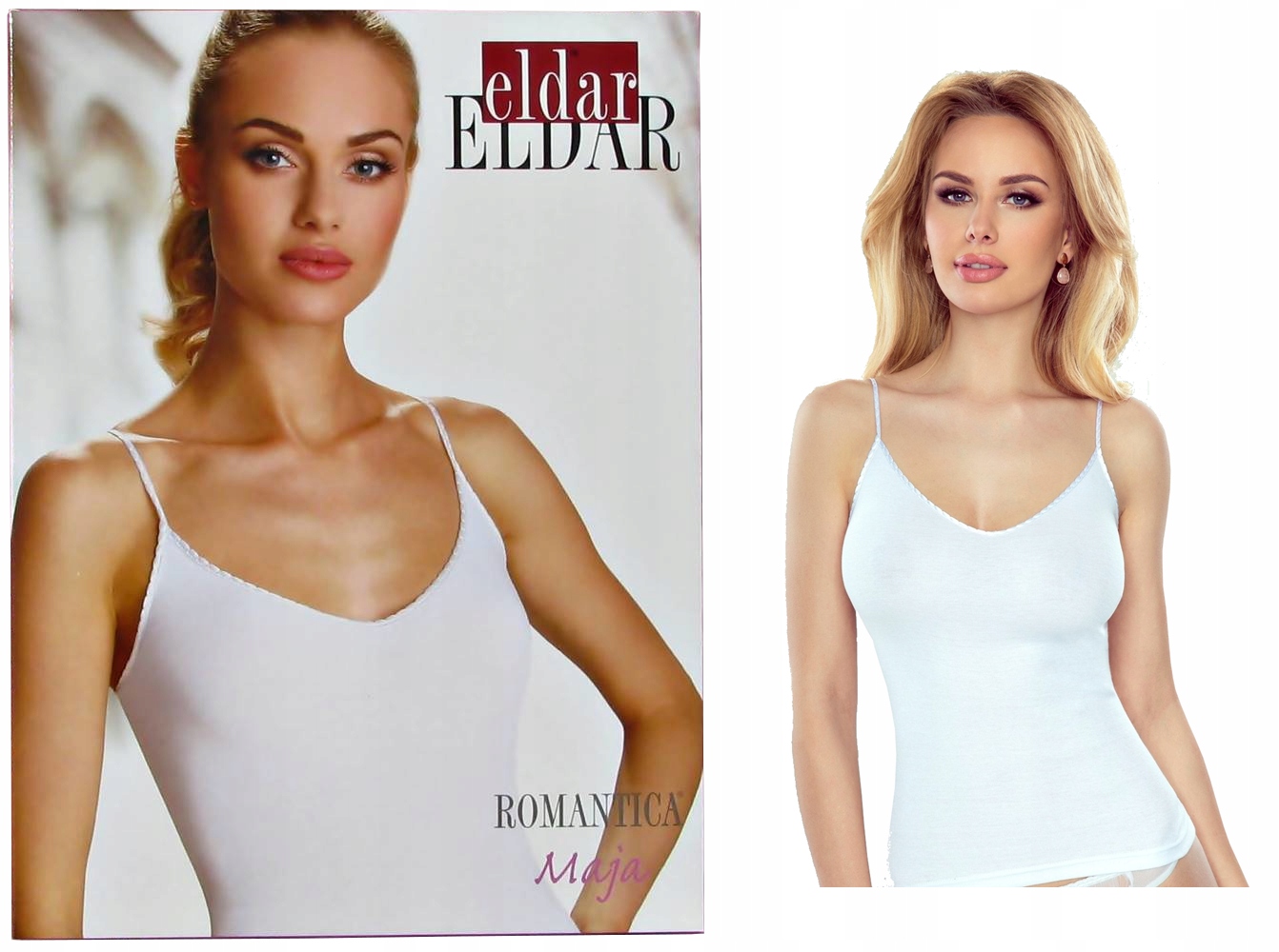 

Eldar Koszulka Klasyczna gładka Maja Biała r.XXL