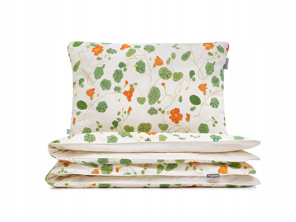 Posteľná Bielizeň Nasturcie 140x200 cm 1x 60x50 cm Mumla