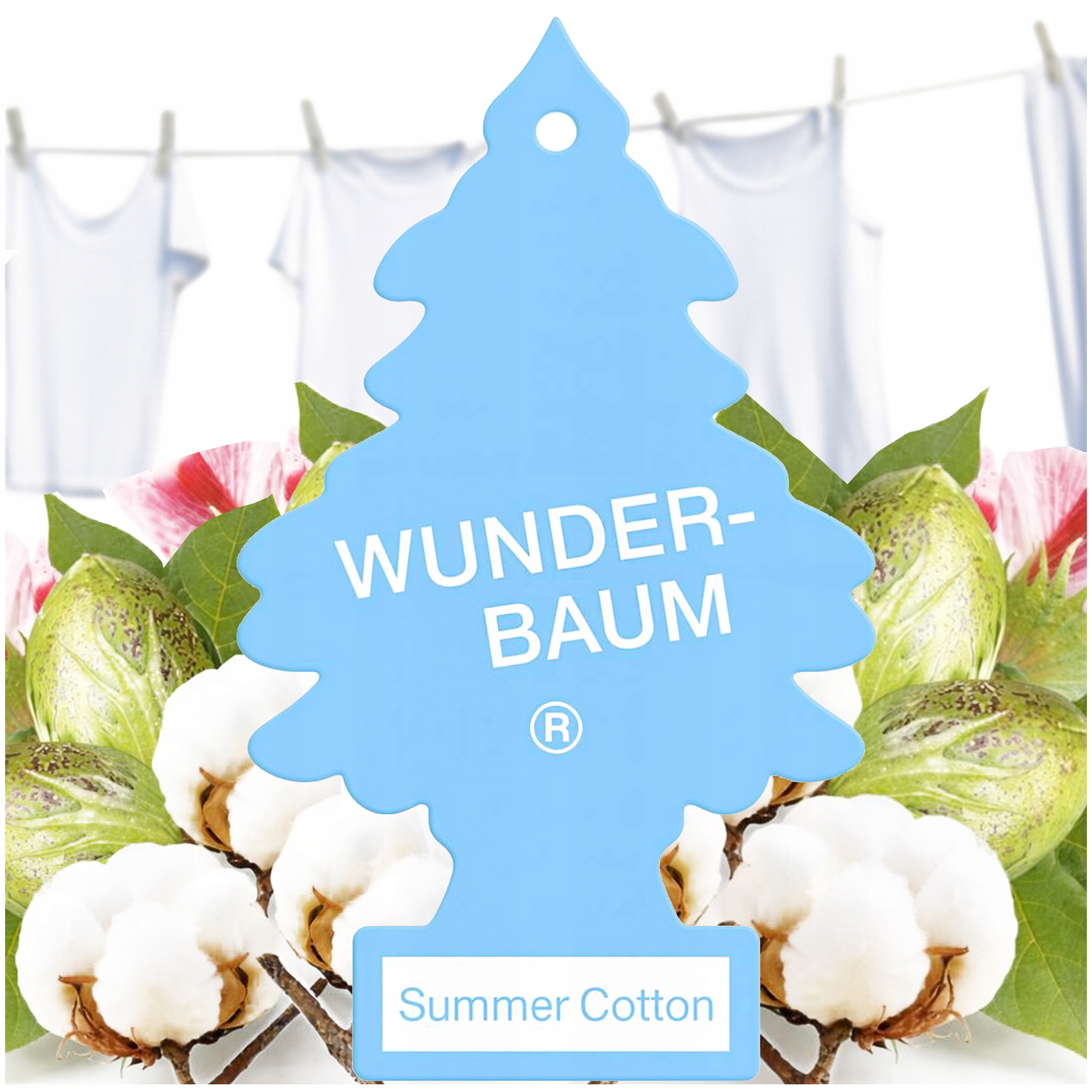 Choinka Wunder Baum Summer Cotton Zawieszka Samochodowa Zapach