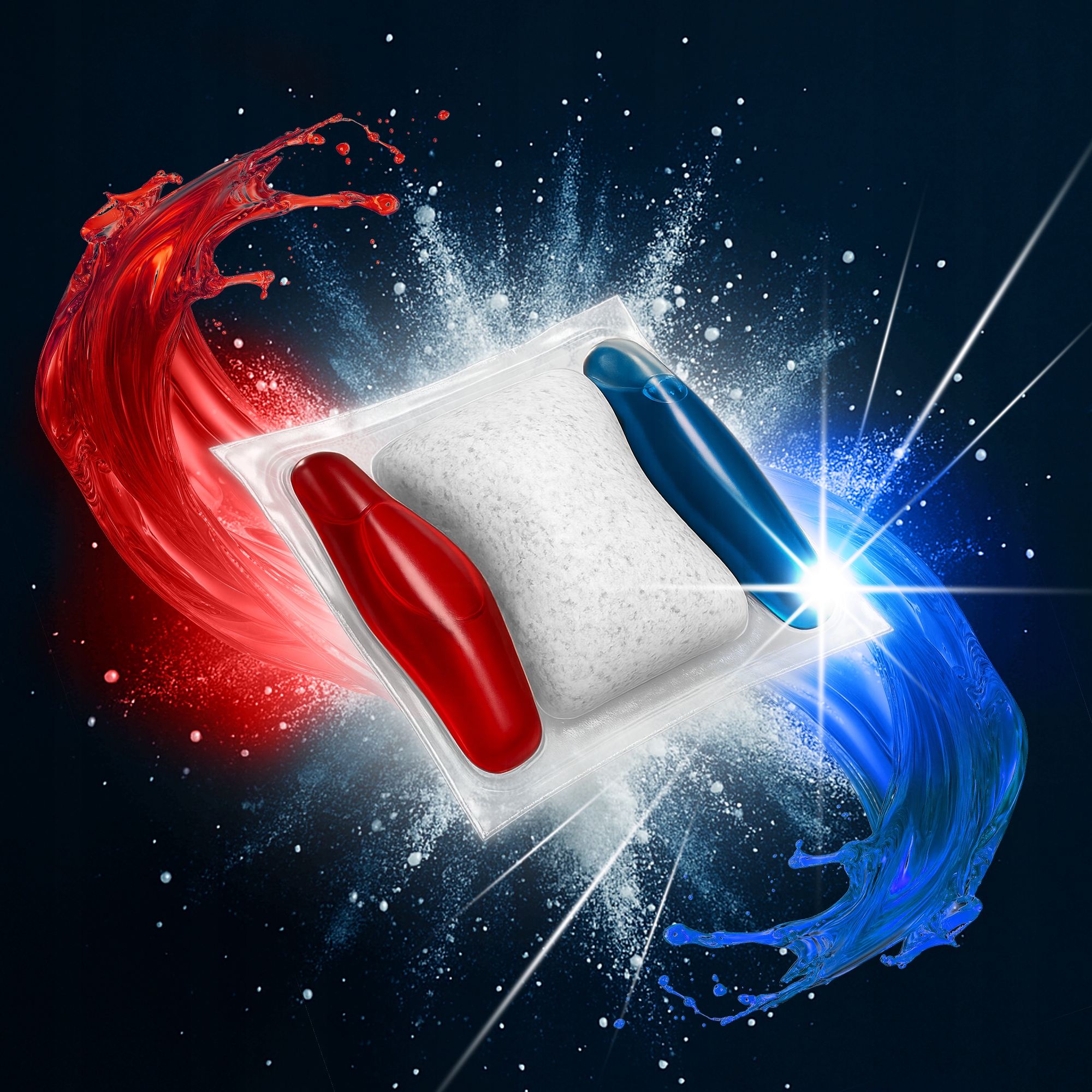 KAPSUŁKI DO ZMYWARKI NACZYŃ 3w1 FRISCHER PROFESSIONAL 52SZT CYTRYNOWE Marka bez marki