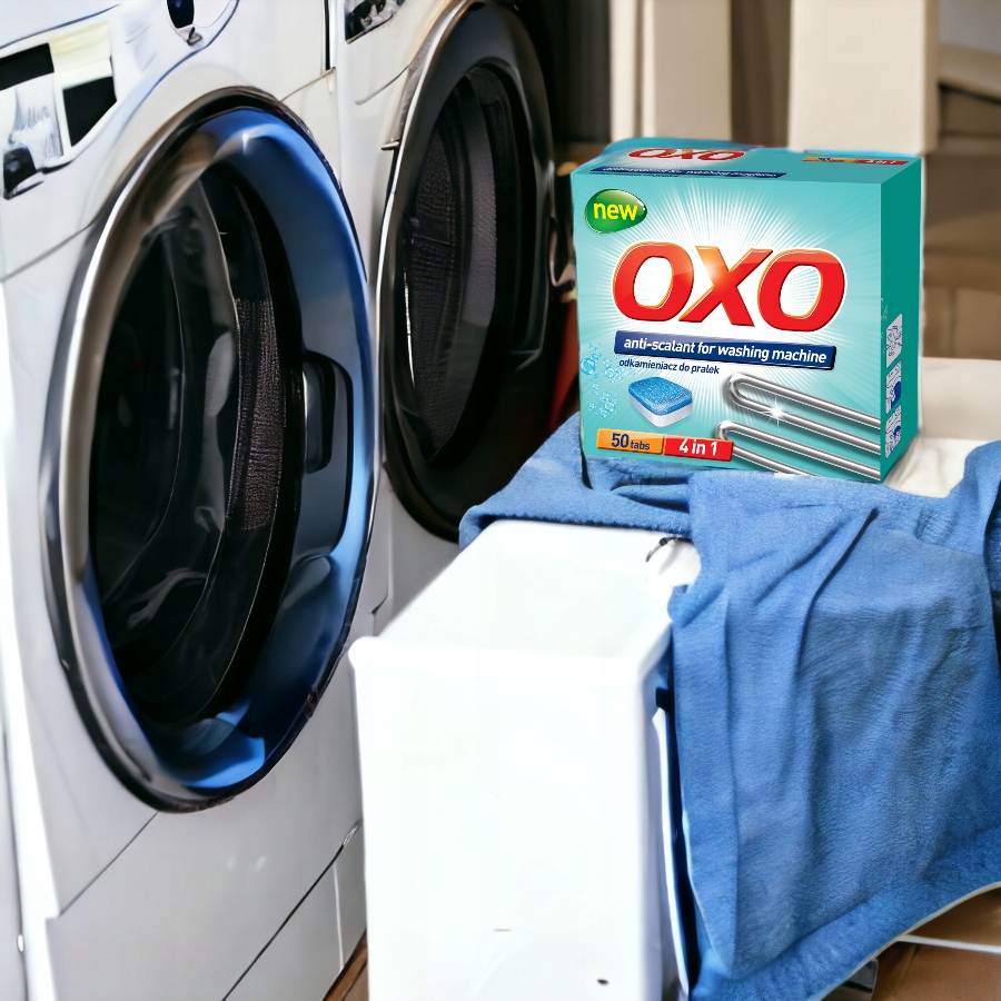 OXO - Odkamieniacz do pralek 4W1 50szt. Nazwa handlowa ODKAMIENIACZ DO PRALKI