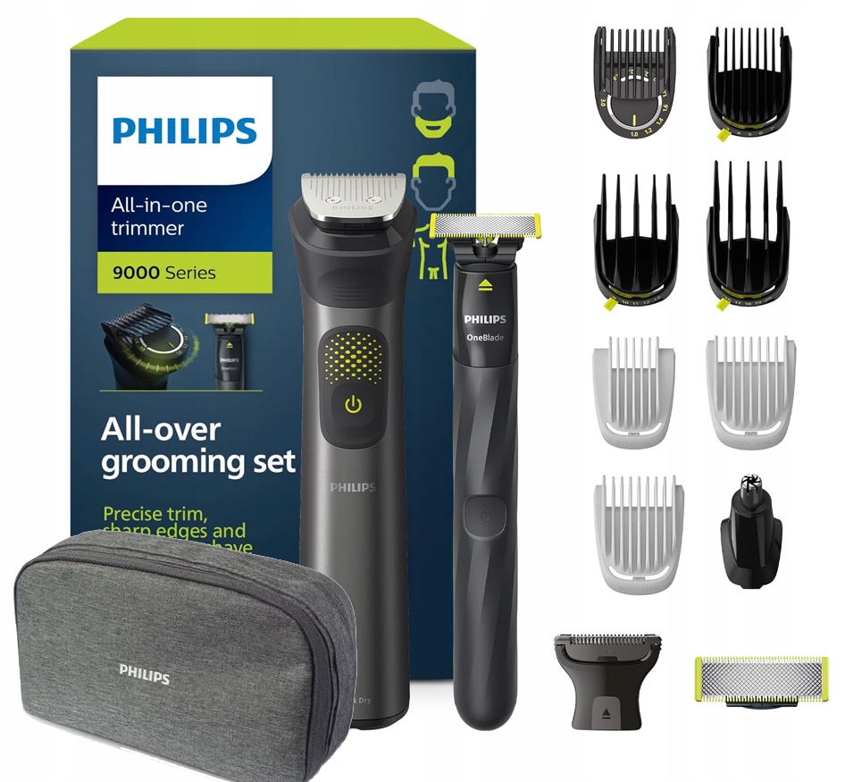 Vodotesná Zastrihávačka Philips MG9550/15 9000 14V1 Puzdro