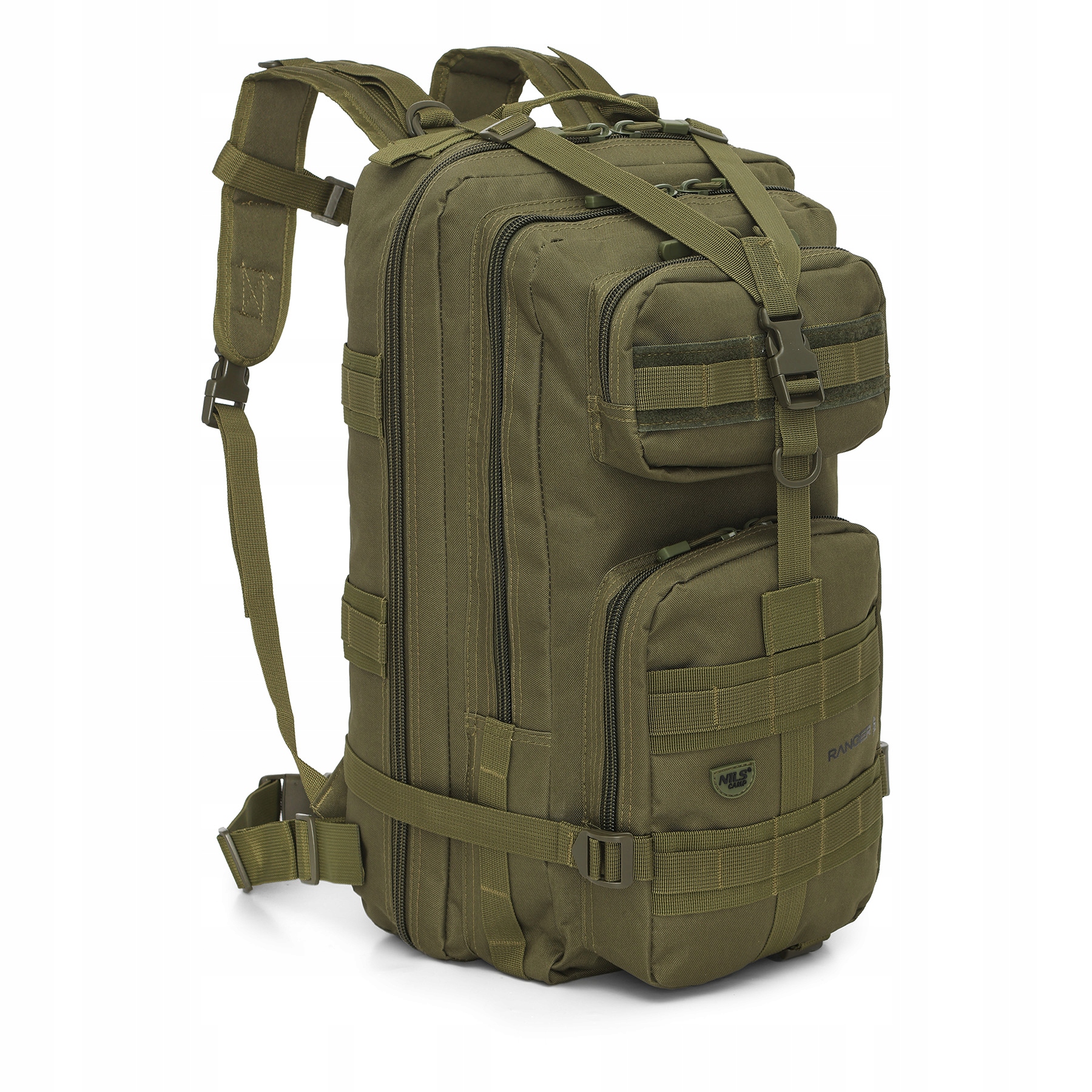 Batoh 45L Nils Camp NC3902 Ranger Vojenský Survival Zelený