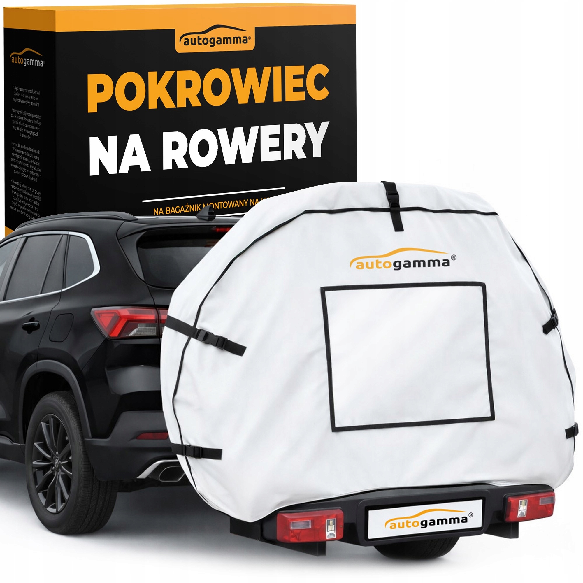 Pokrowiec na 4 rowery Na bagażnik na hak Wodoodporny Wodoszczelny 190x140cm