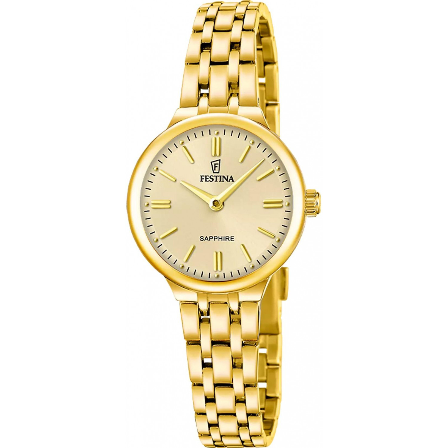 Dámské hodinky Festina F20745-2 zlaté