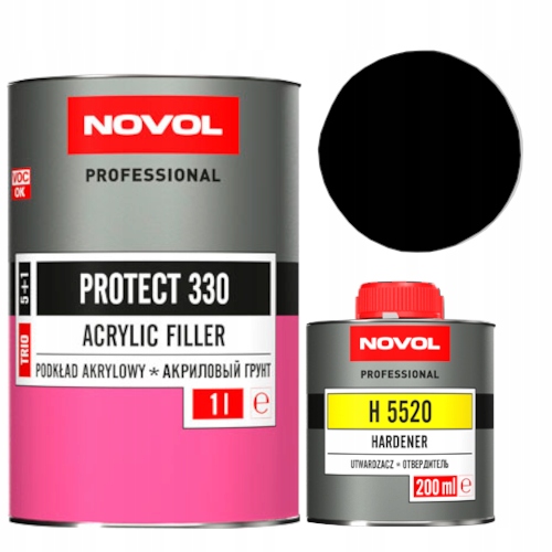 

Novol Protect 330 5+1 Utwa Podkład Akrylowy Czarny