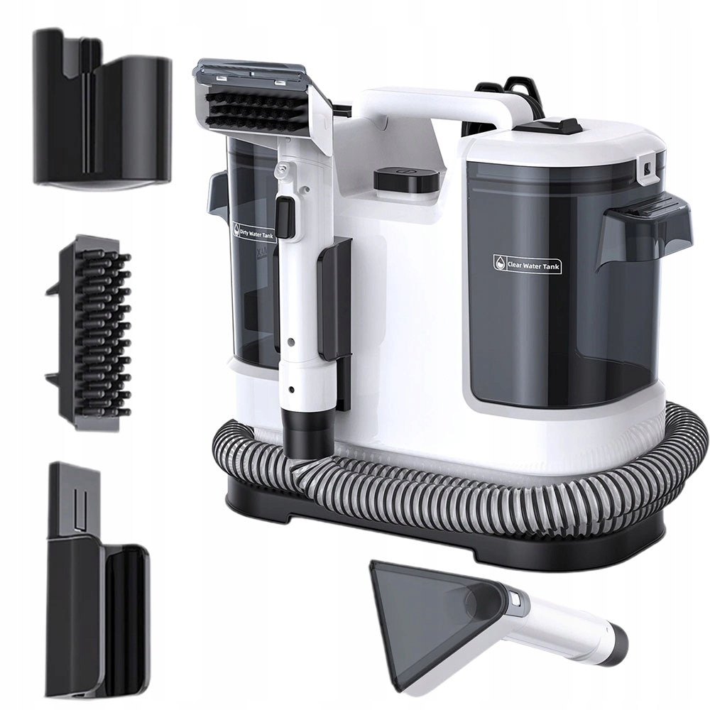 Odkurzacz Piorący Na Mokro/sucho Do Czyszczenia Parą 12kpa 450w Do Dywanów