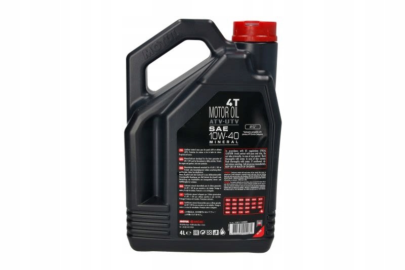 OLEJ MOTUL 10W40 4L ATV-UTV 4T MINERALNY Producent Motul