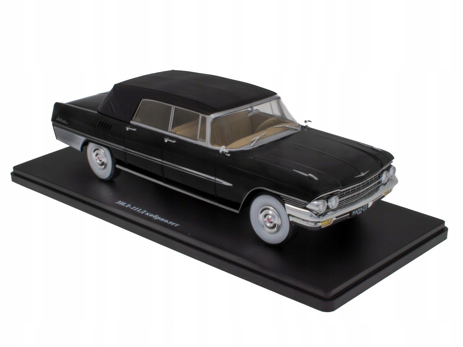 Hachette Zil 111 D Cabriolet 1965 Black 1:24