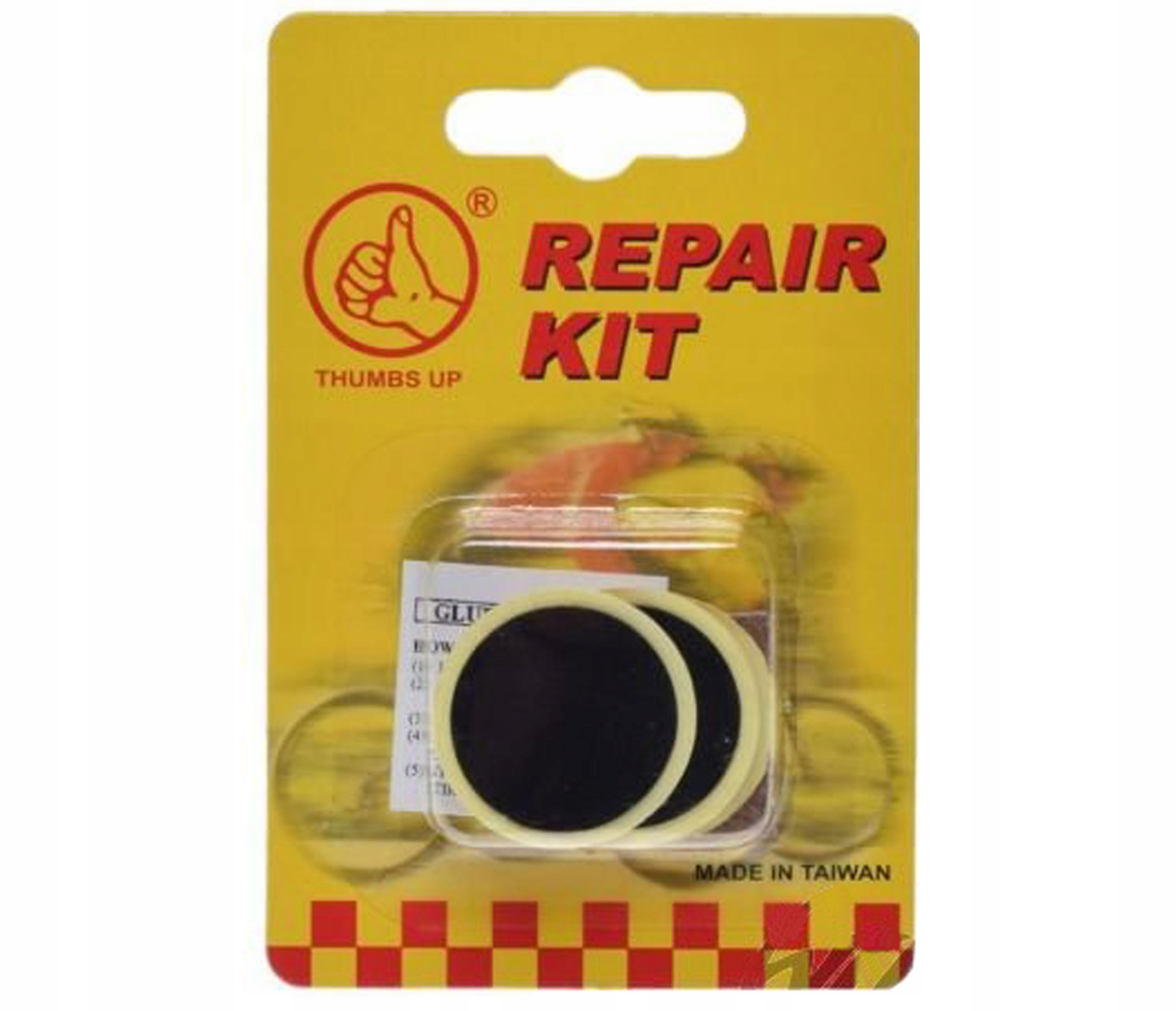 

Zestaw Naprawczy Dętki Koła Łatki Bezklejowe 6 szt